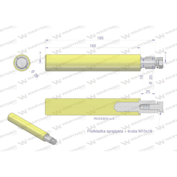Palec poliuretanowy zastosowanie 07601623 Grimme WARYŃSKI-39426