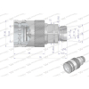 Szybkozłącze hydrauliczne gniazdo M22x1.5 gwint zewnętrzny EURO PUSH-PULL (9100822G) (ISO 7241-A) Waryński  (opakowa