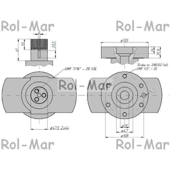 Wał korbowy MF4/4512-4106