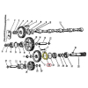 Tarcza dociskowa łożyska 950408 71010408 C-360/Zetor-4877