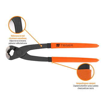 Szczypce tynkarskie 250 mm/ TEGER-49859