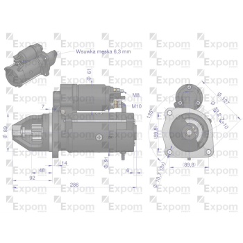 Rozrusznik Case Typu Iskra 379IS1018  EXPOM KWIDZYN eu-49891