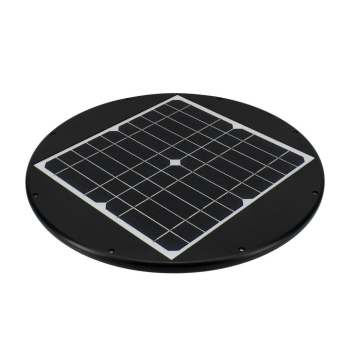 Solarna okrągła lampa. oprawa uliczna LED SOLGUM 20W 2200LM 4000K IP65-50064
