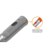 Grabie metalowe 14 zębne (mocowanie CLICK) / TEGER (pakowane po 5 szt.)-50273
