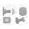 Śruba nożyka kpl. M12x29 zastosowanie Claas ROYAL FARM 1432290 001377266-50430