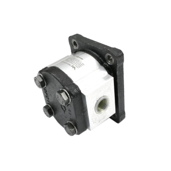 Pompa hydrauliczna zębata 1.0cm3 (grupa 1 - typ europejski) wałek 1:8 przyłącza obustronnie gwinty wewnętrzne 3/8 (