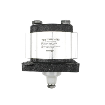 Pompa hydrauliczna zębata 1.0cm3 (grupa 1 - typ europejski) wałek 1:8 przyłącza obustronnie gwinty wewnętrzne 3/8 (