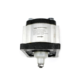 Pompa hydrauliczna zębata 1.5cm3 (grupa 1 - typ europejski) wałek 1:8 przyłącza obustronnie gwinty wewnętrzne 3/8 (