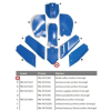 Dziób redlicy Lemken Smaragd Vulcan pasuje śruba M12X35PL - 1 szt.-6047