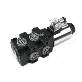 Dzielnik. zawór. elektrozawór kierunkowy elektromagnetyczny kontroli (SVV6/2-90L) 12V DC 6/2 G1/2 80L VOIMA-60594