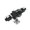 Rozdzielacz hydrauliczny 1-sekcyjny sterowany elektrycznie 12V 80L VOIMA-60677