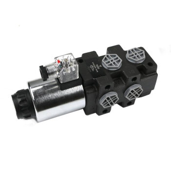Dzielnik. zawór. elektrozawór kierunkowy elektromagnetyczny kontroli (SVV6/2-90L) (24V DC) 6/2 G1/2 80L VOIMA
