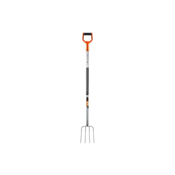 Widły gospodarcze 4-zębne na metalowym trzonku - Extra Long, (dł. 1580 mm) Extreme, Teger