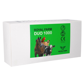 Elektryzator uniwersalny, Pastuch , Duo 1000, Royal Farm-61073