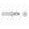 Sworzeń z gwintem T-SG22461845130 fi 22/46 mm M18x1.5/45 mm  130 mm TEGER-61593