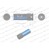 Nasadka udarowa 1/2 ze stali CrMo 17mm z magnesem i osłoną do felg aluminiowych Waryński-61835