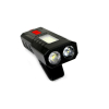 Lampa rowerowa latarka  LED przednia zdwojona z powerbankiem 4000 mAh i funkcją RED ładowana USB Teger-62152