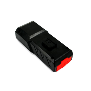 Lampa rowerowa latarka  LED przednia zdwojona z powerbankiem 4000 mAh i funkcją RED ładowana USB Teger-62150