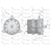 Alternator 14V. 55A. MF-4 3510000. A133-55A EXPOM KWIDZYN eu-62468