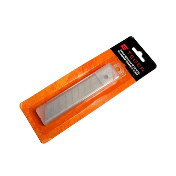 Ostrza wymienne 10 szt w op.do nożyków łamanych 18 mm Teger