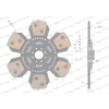 Tarcza sprzęgła ceramiczna  Deutz 4401834 WARYŃSKI-63070