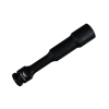 Nasadka udarowa 1/2", sześciokątna slim bardzo długa przelotowa ze stali CrMo 21mm długość 150 mm, stosowane w mechanice do kluczy udarowych, Waryński