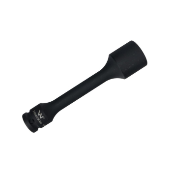 Nasadka udarowa 1/2", sześciokątna slim bardzo długa ze stali CrMo 24mm długość 150 mm, stosowane w mechanice do kluczy udarowych, Waryński
