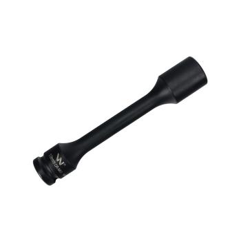 Nasadka udarowa 1/2", sześciokątna slim bardzo długa ze stali CrMo 19mm długość 150 mm, stosowane w mechanice do kluczy udarowych, Waryński