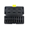 Zestaw nasadek udarowych 1/2 typu STAR TORX 9 el. ze stali CrMo, Waryński-63243