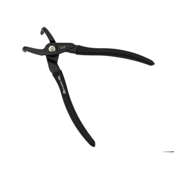 Specjalistyczne szczypce do pierścieni osadczych, 228 mm wewnętrzne wygięte 9", Waryński