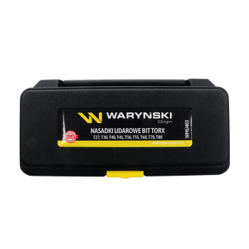 Zestaw nasadek udarowych 1/2 typu STAR TORX 9 el. ze stali CrMo, Waryński-63245