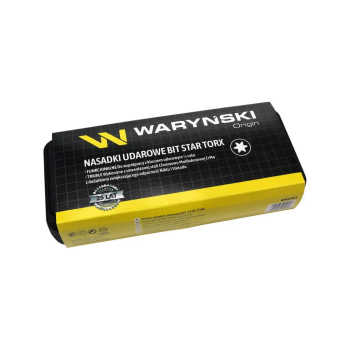 Zestaw nasadek udarowych 1/2 typu STAR TORX 9 el. ze stali CrMo, Waryński-63246