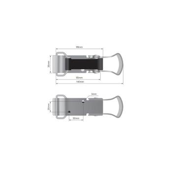 Uniwersalny uchwyt łopaty,szpadla, szczotki, fi-24-36mm-64745