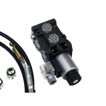 Zestaw do Ładowacz TUR -Rozdzielacz 40L 2-sekcyjny + Elektrozawór + Joystick z przyciskiem + Elementy złączne + Link