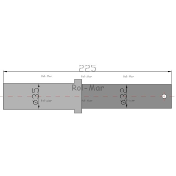 Czop koła 3 skibowy Pług-642