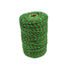Plecionka, do elektryzatora 2,5mm, 3x0,20mm SS zielono-pomarańczowa 200m, Royal Farm-65016