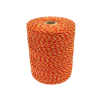 Plecionka, do elektryzatora 2mm, 3x0,16mm SS żółto-pomarańczowa 500m, Royal Farm-65022
