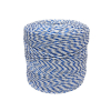 Plecionka, do elektryzatora 3mm, 2x0,20mm Cu, 4x0,20mm SS biało-niebieska 500m, Royal Farm-65028