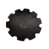 Talerz, uzębiony Z-10 fi 560 mocowanie 4/98 grubość 4.5 stal borowa, Royal Farm-65309