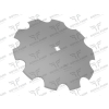 Talerz, uzębiony Z-10 fi 560 otwór 30x30 stal borowa, 1279601010 1202030130, Royal Farm