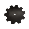 Talerz, uzębiony Z-10 fi 510 otwór 30x30 stal borowa, 1242050040 1279201020, Royal Farm-65333