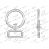 Okrętka, obroży Jałówka 8mm do pasa 4cm, Royal Farm-65368