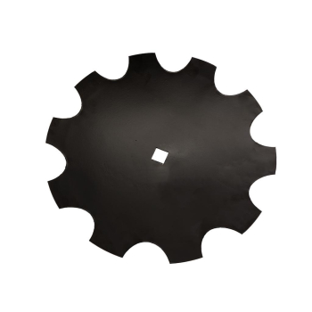 Talerz, uzębiony Z-10 fi 510 otwór 30x30 stal borowa, 1242050040 1279201020, Royal Farm-65334
