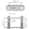 Zamek łańcucha przenośnika AZ24232 John Deere-7203