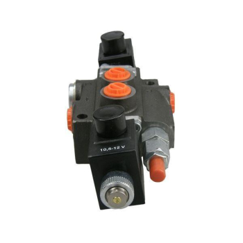 Rozdzielacz hydrauliczny jednosekcyjny sterowany elektrycznie 50L-7408