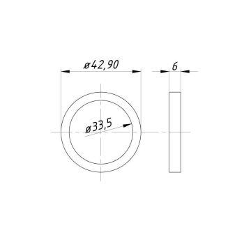 Gniazdo zaworu wydechowego nadwymiar 1,00 C-330-7479