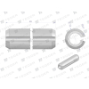 Kołek sprężysty 12x45 TEGER,-75599