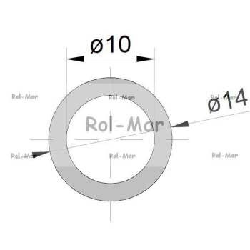 Wąż  tekalan ciśnienie robocze 12MP fi zew.14mm / fi wew.10mm  10*14  Polyurethane-7573