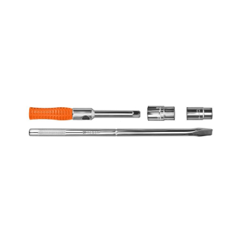 Klucz do kół krzyżakowy z uchwytem wkładanym, 1/2" (17/19/21/23mm), Teger