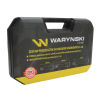 Zestaw przedłużek do nasadek udarowych, 1 cal 150 250 i 350 mm z utwardzanej stali stopowej CrMo 3 el., do prac w mechanice pojazdowej, warsztatowych,